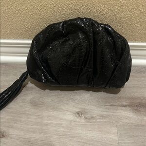 Rebecca Minkoff Black Clutch with Tassel